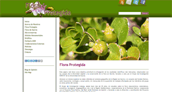 Desktop Screenshot of floraprotegida.es