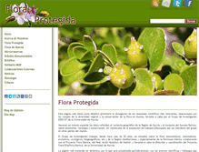 Tablet Screenshot of floraprotegida.es